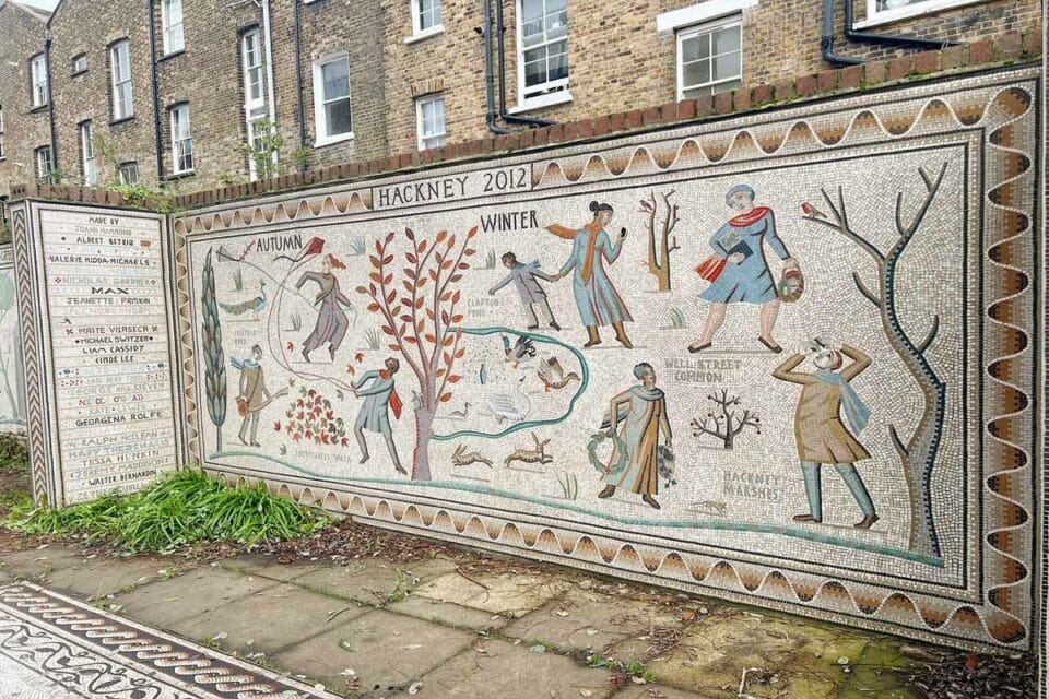 The Shepherdess Walk Mosaics London X London