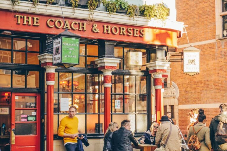 Best Pubs in Soho for a Refreshing Drink — London x London