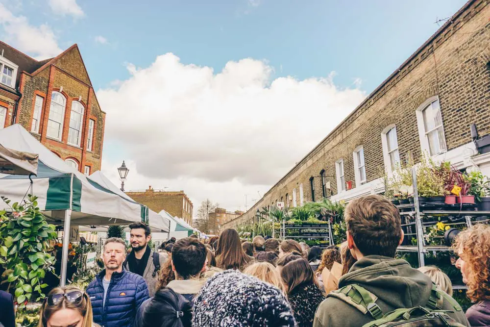 Columbia Road Flower Market