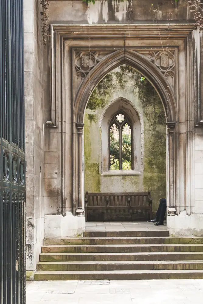 Archway in the church