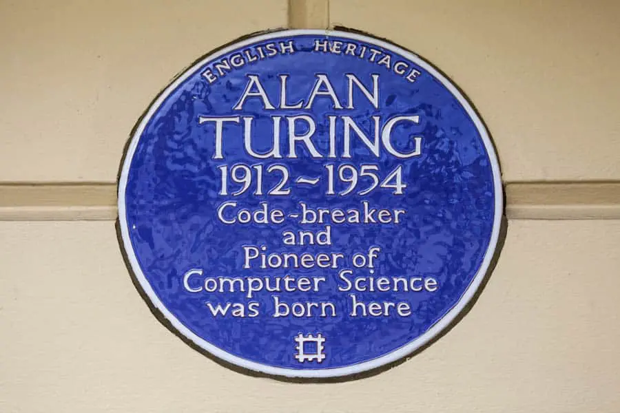 Alan turing Plaque 