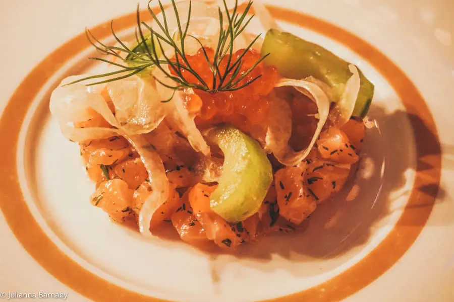 Salmon Tartare