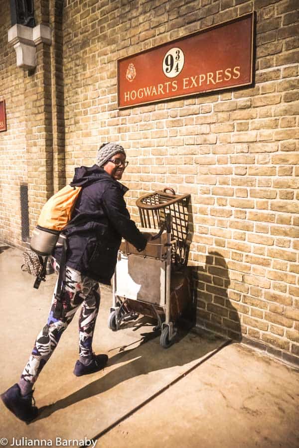 WB Studios London - Running with trolley