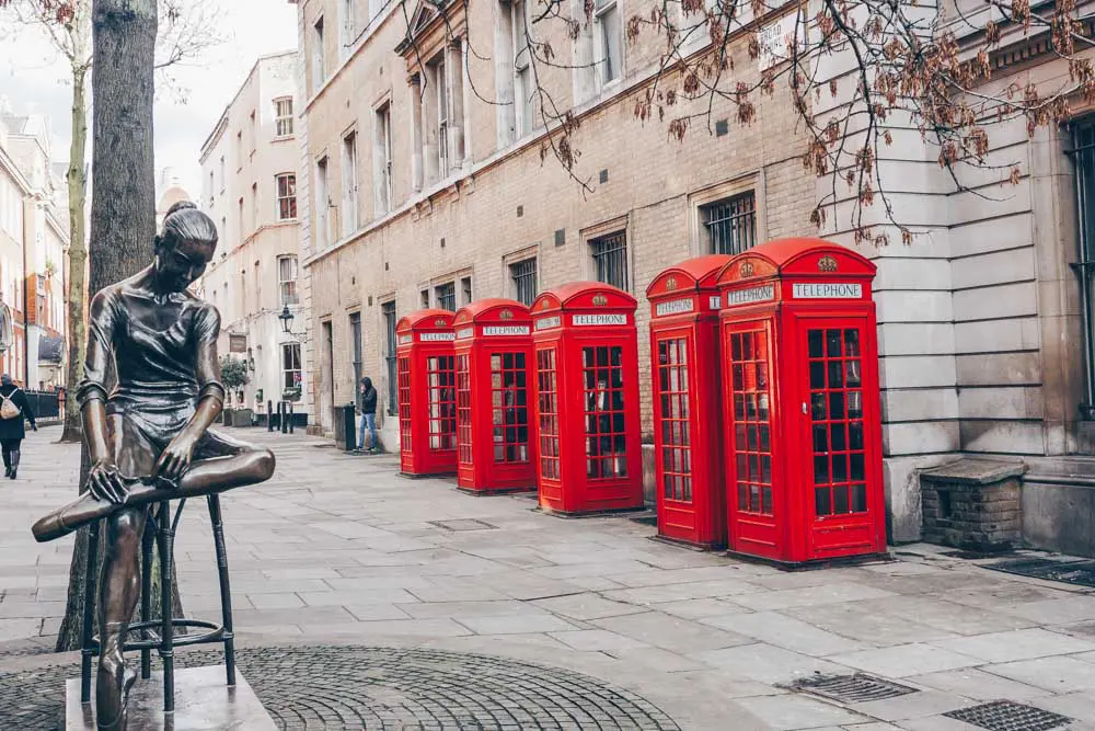 K2 Telephone Boxes