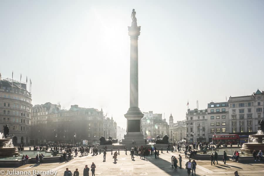 Trafalgar Square and Nelson's Column