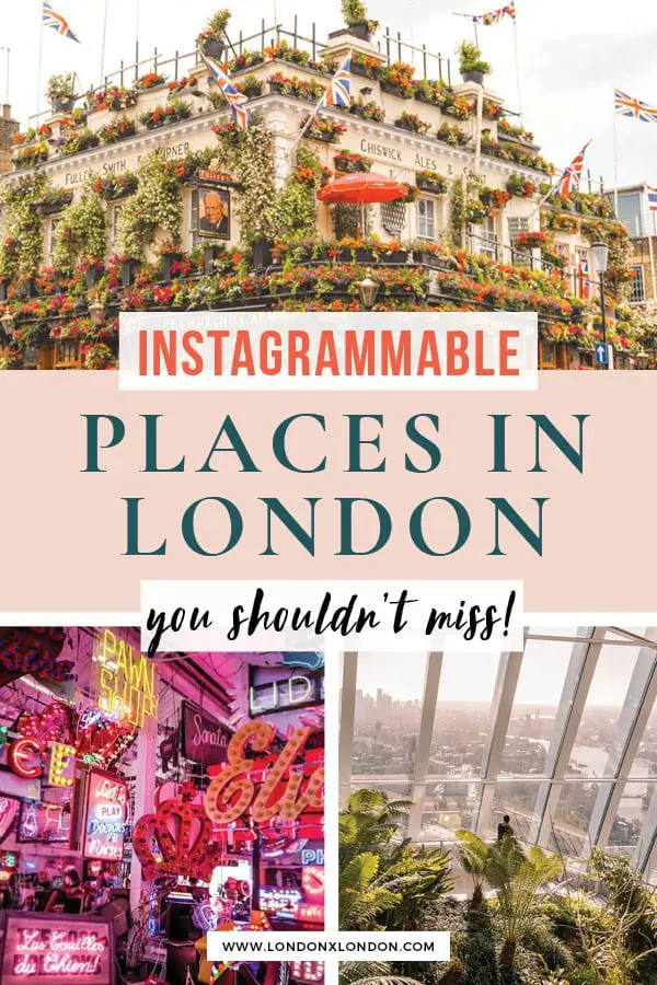 instagrammable london