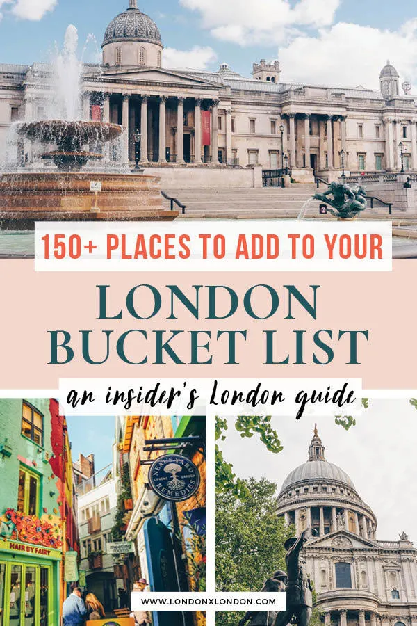 London Bucket List