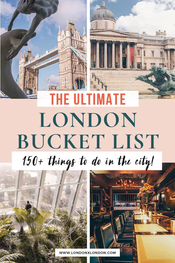 London Bucket List