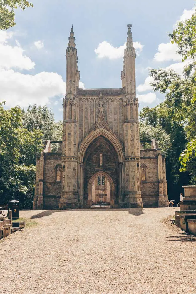 Ruins of the Anglican Chapel