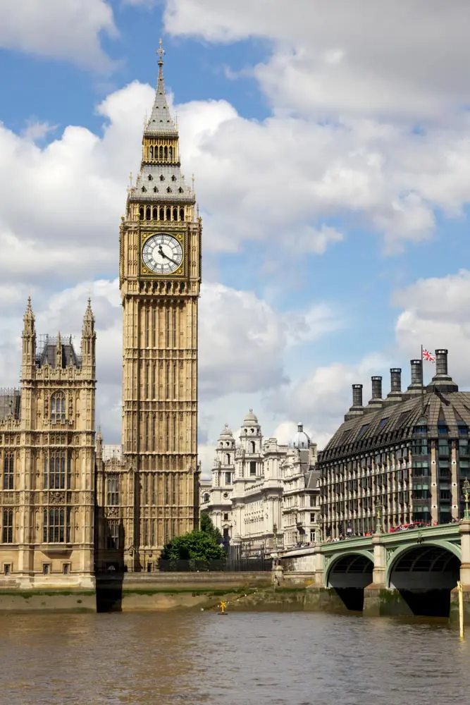 Parliament from the Thames