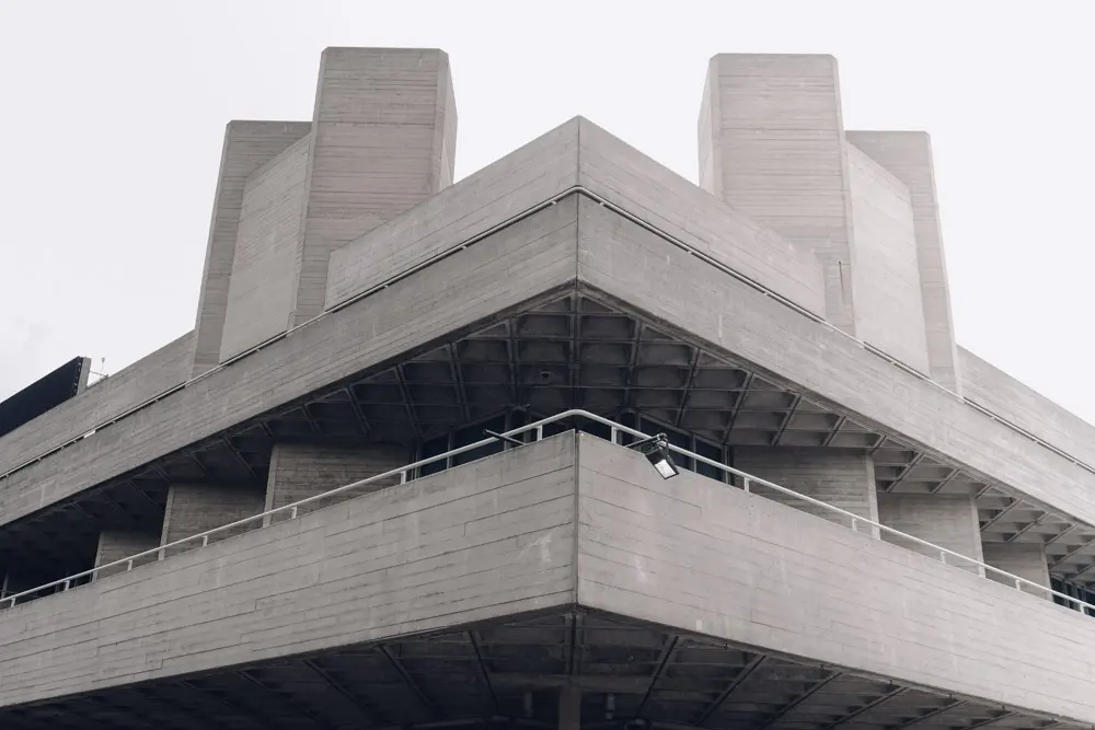 Brutalist London - The National Theatre