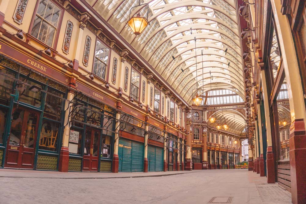 Leadenhall Market - just one of the places on the tour