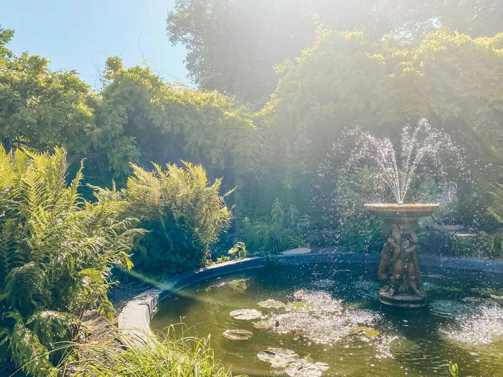 In the Old English Garden at The Rookery