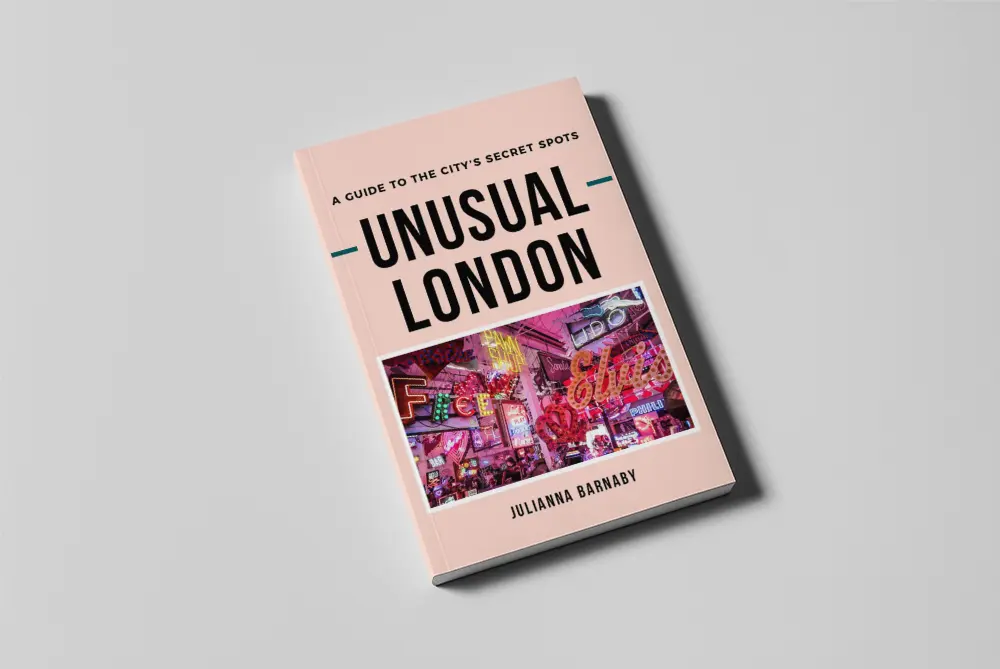 Unusual London Book by Julianna Barnaby Cover