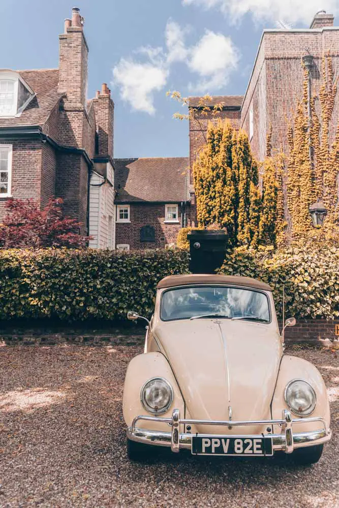 Vintage car in Highgate