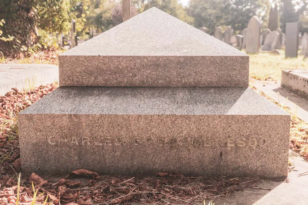 Charles Babbage Grave 