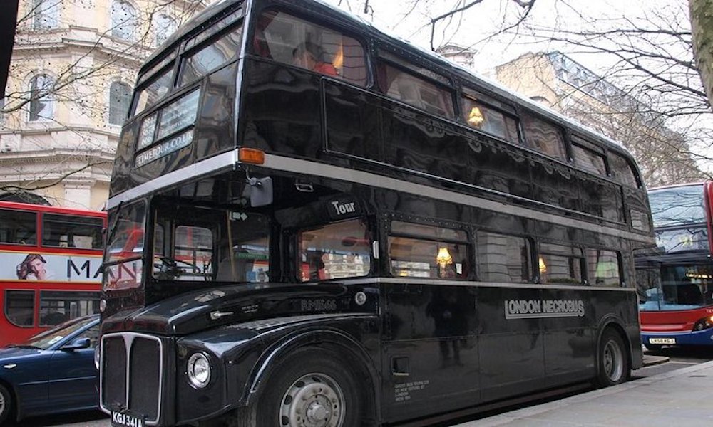 Time Travel Black Bus