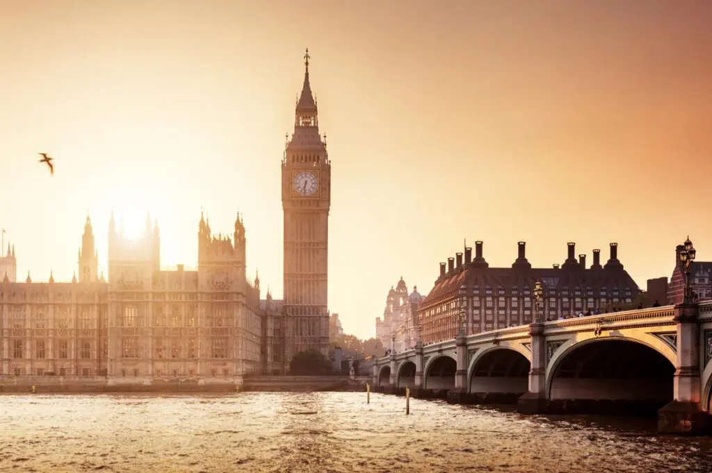 Palace of Westminster and Big Ben