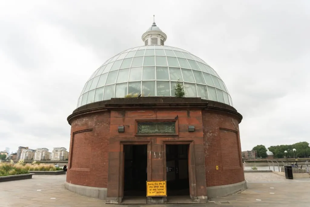 Greenwich Foot Tunnel Entrance