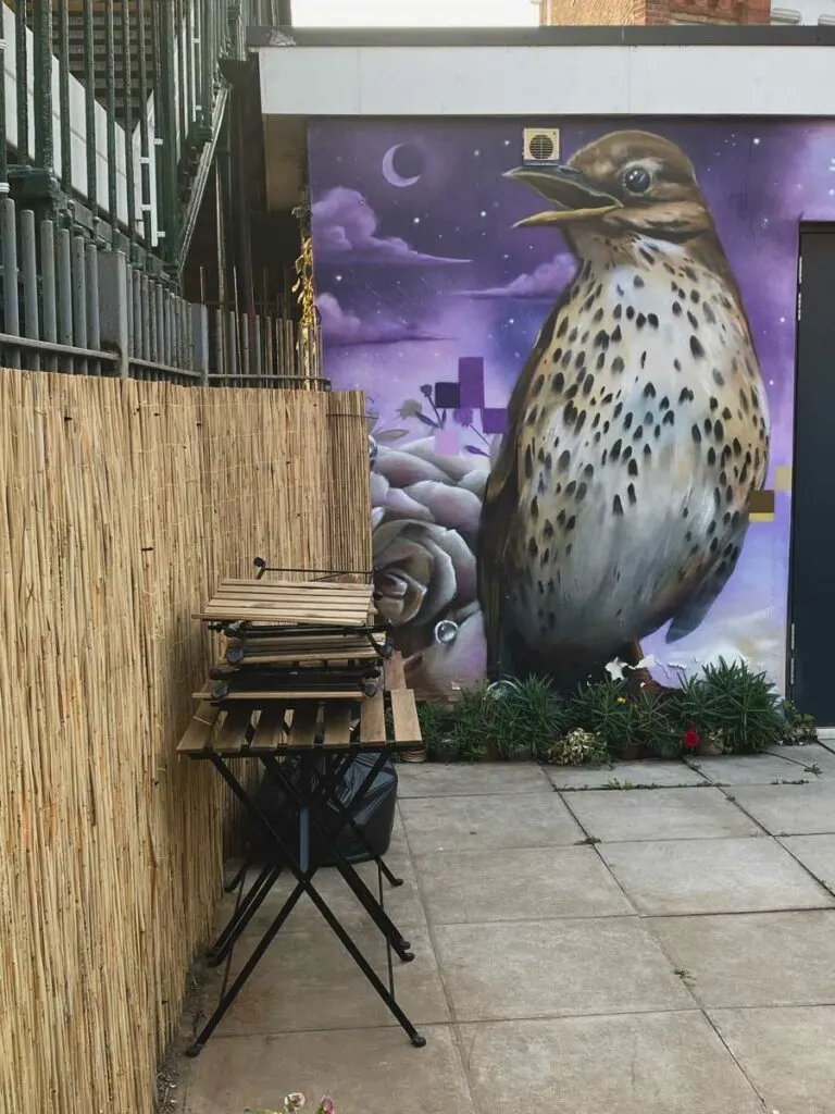 Bird and nightscape by Aspire in Penge