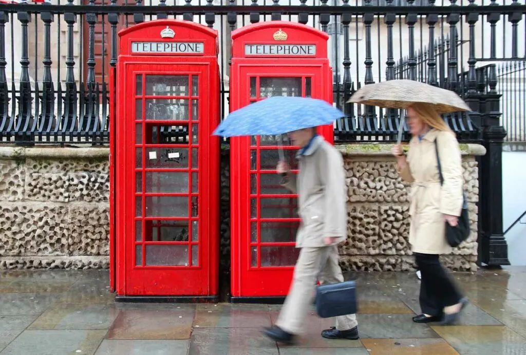 London in the Rain