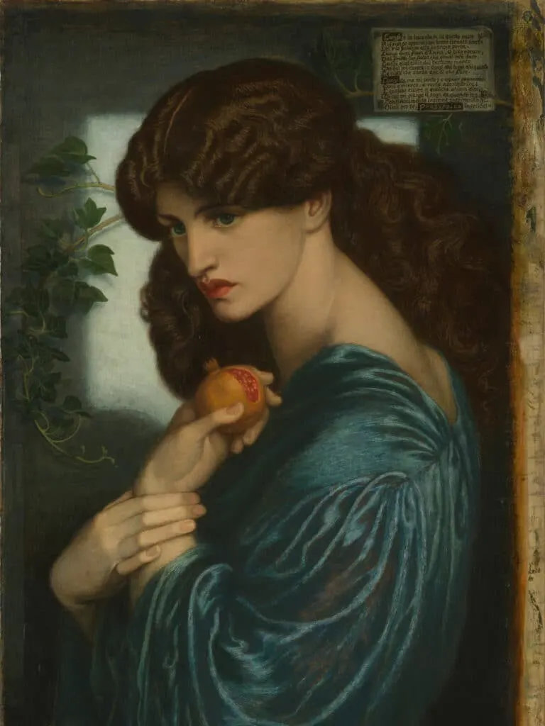 Dante Gabriel Rosetti - Proserpine 1874