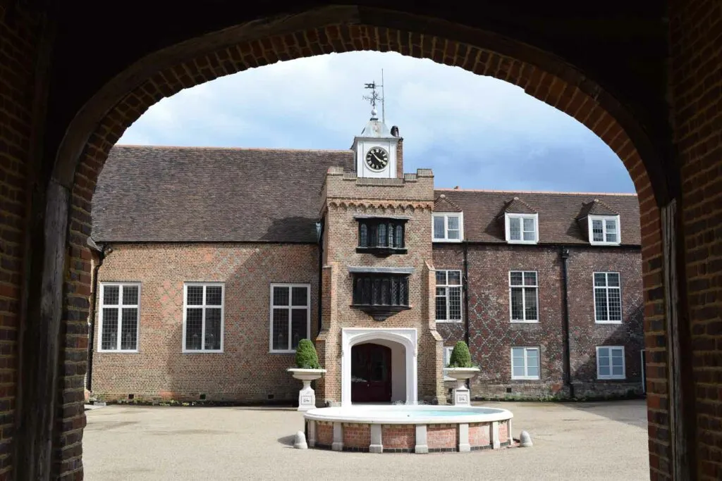 Fulham Palace Tudor courtyard, credit Fulham Palace