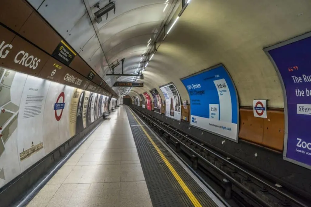 Charing Cross tube station