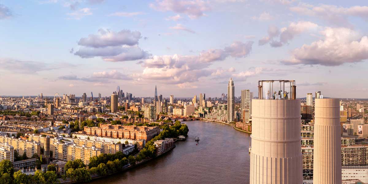 Battersea Power Station's New Viewing Platform is Opening