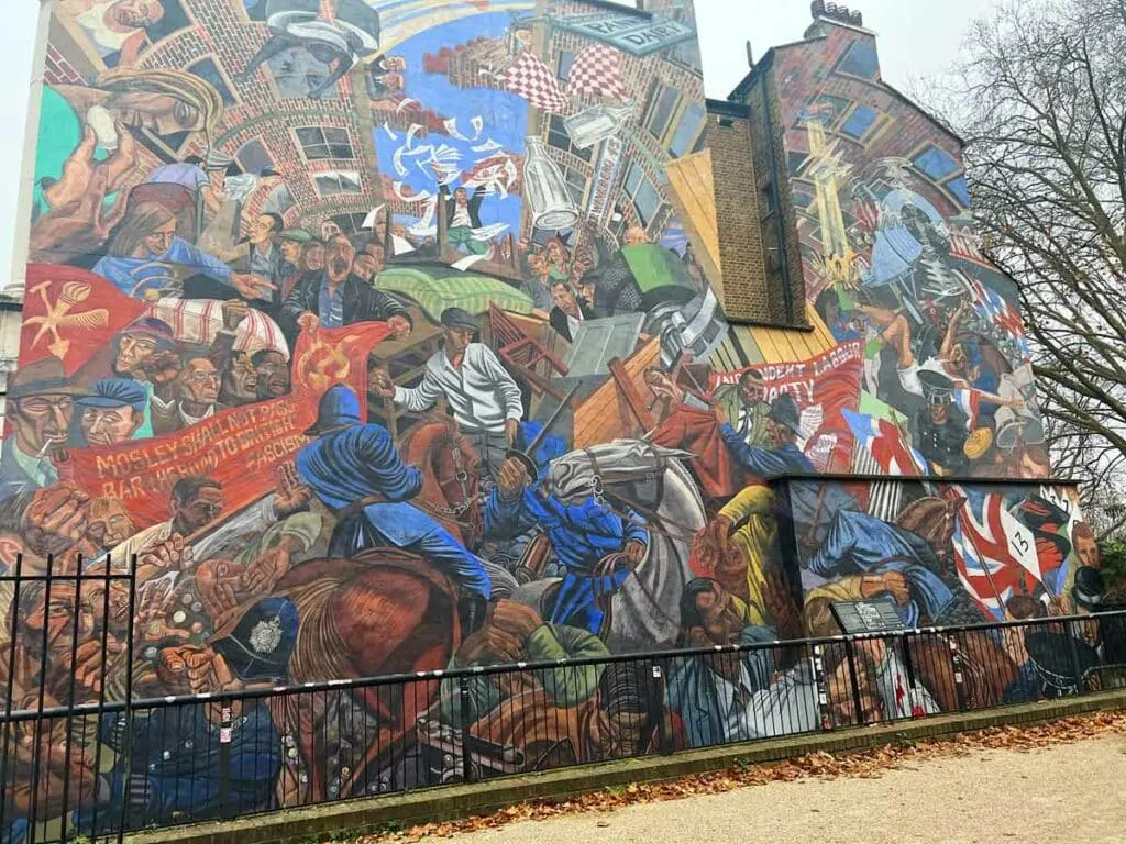 The Battle of Cable Street - The Legacy & Mural of London’s Anti-Fascist Fight