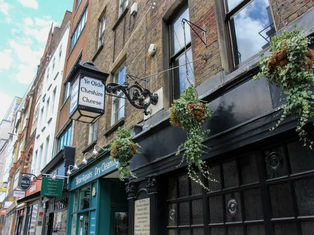 Ye Olde Cheshire Cheese