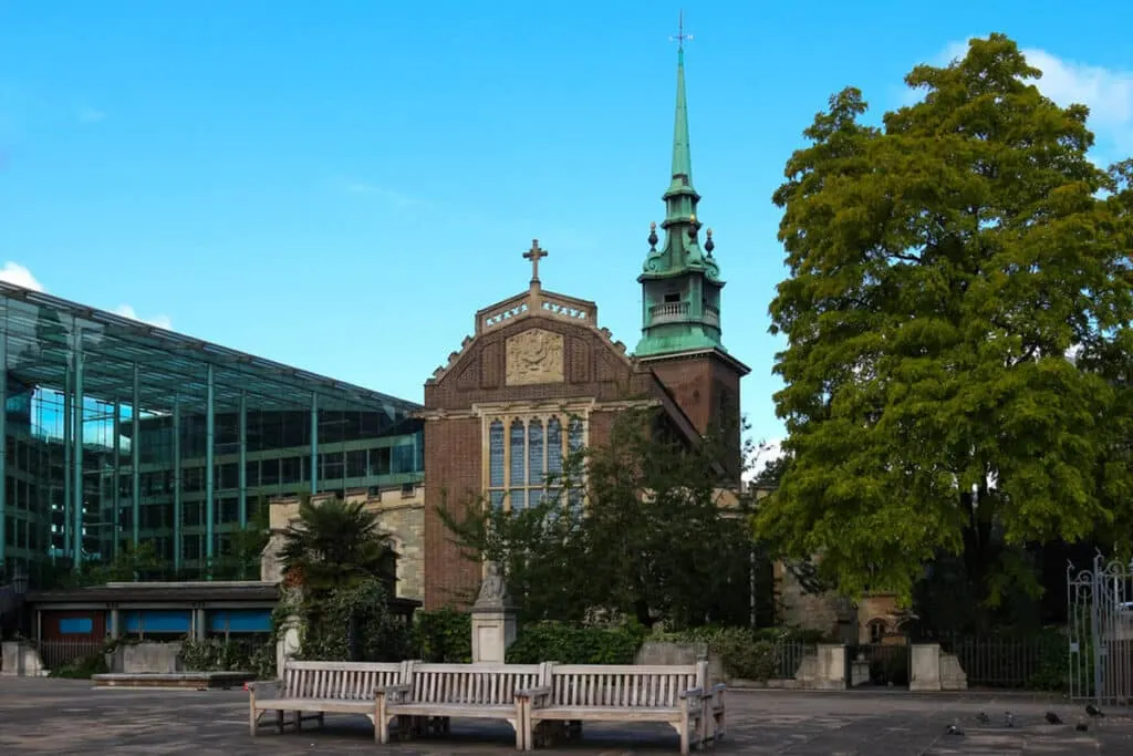 All Hallows-by-the-Tower or St. Mary the Virgin or All Hallows Barking