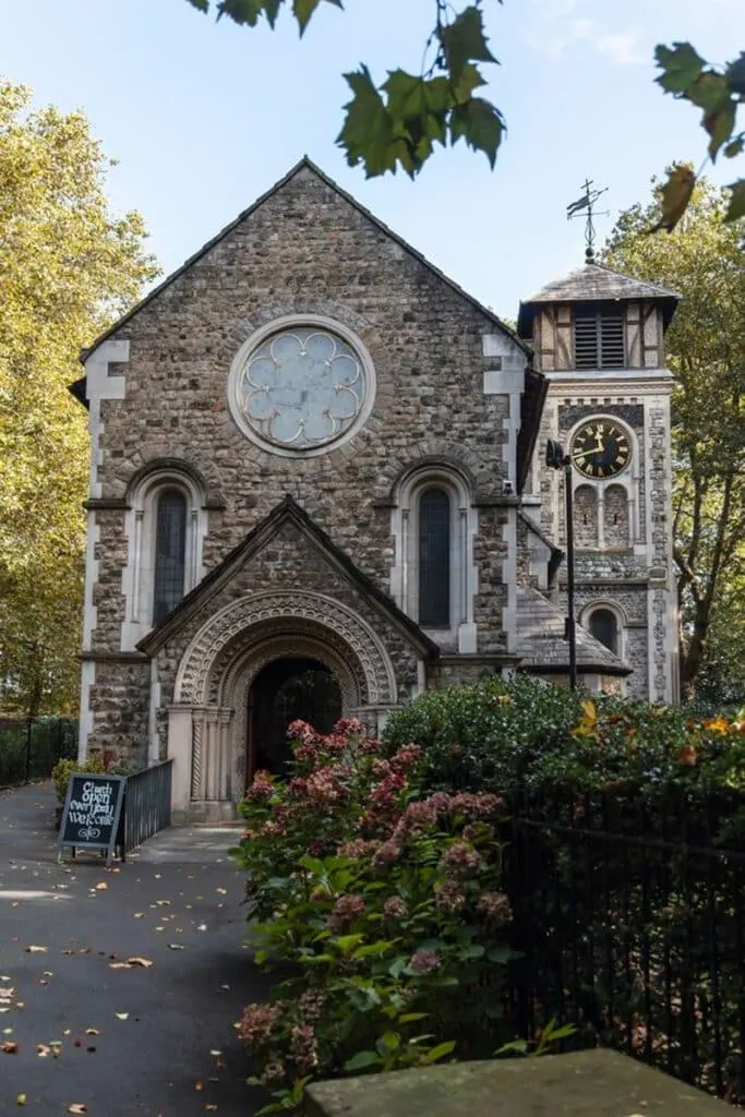 St Pancras Old Church in Camden