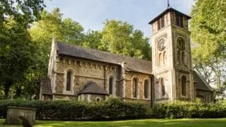 St Pancras Old Church in Camden