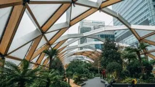 Crossrail Place Roof Garden