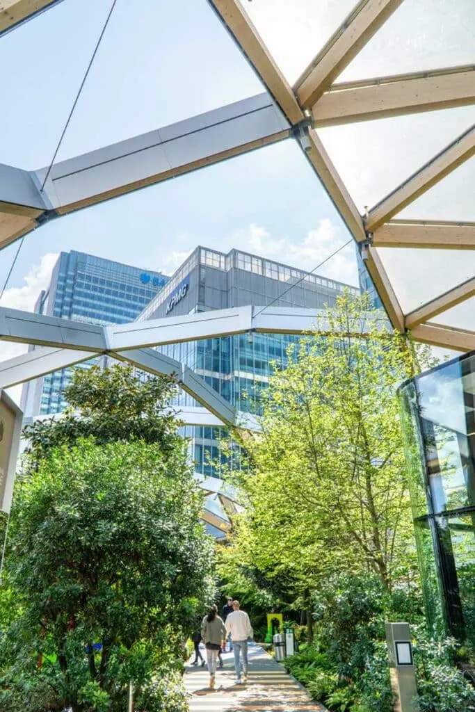 Crossrail Place Roof Garden