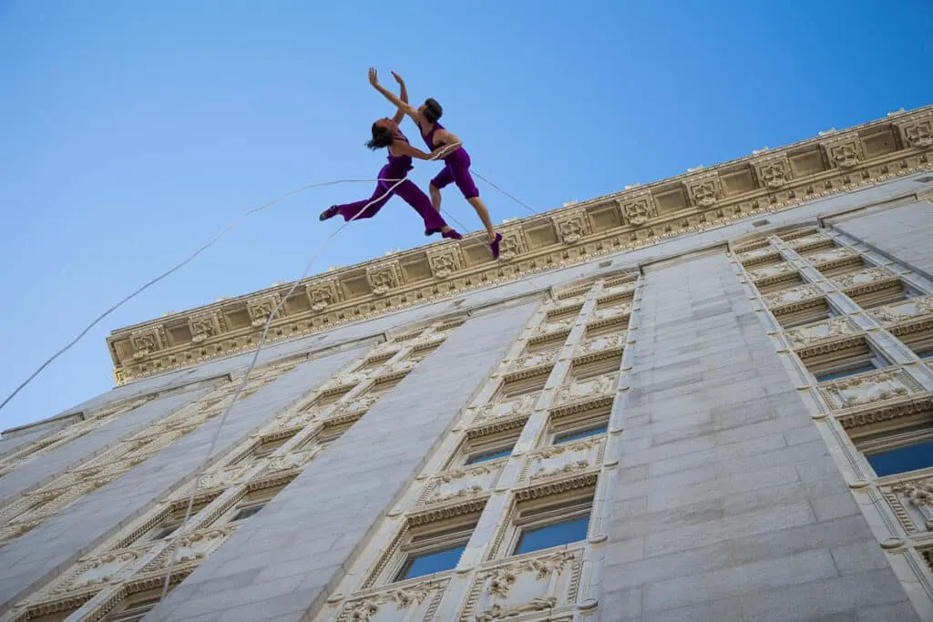 Indicative image for Bartholomew Fair by City of London (Bandaloop 2014 Oakland City Hall