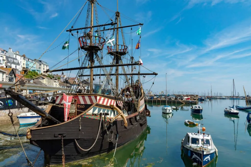 Sir Francis Drake's ship, the Golden Hinde