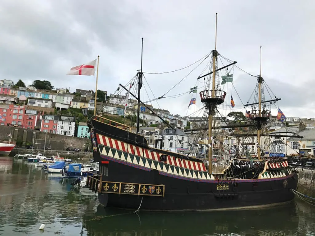 Sir Francis Drake's ship, the Golden Hinde