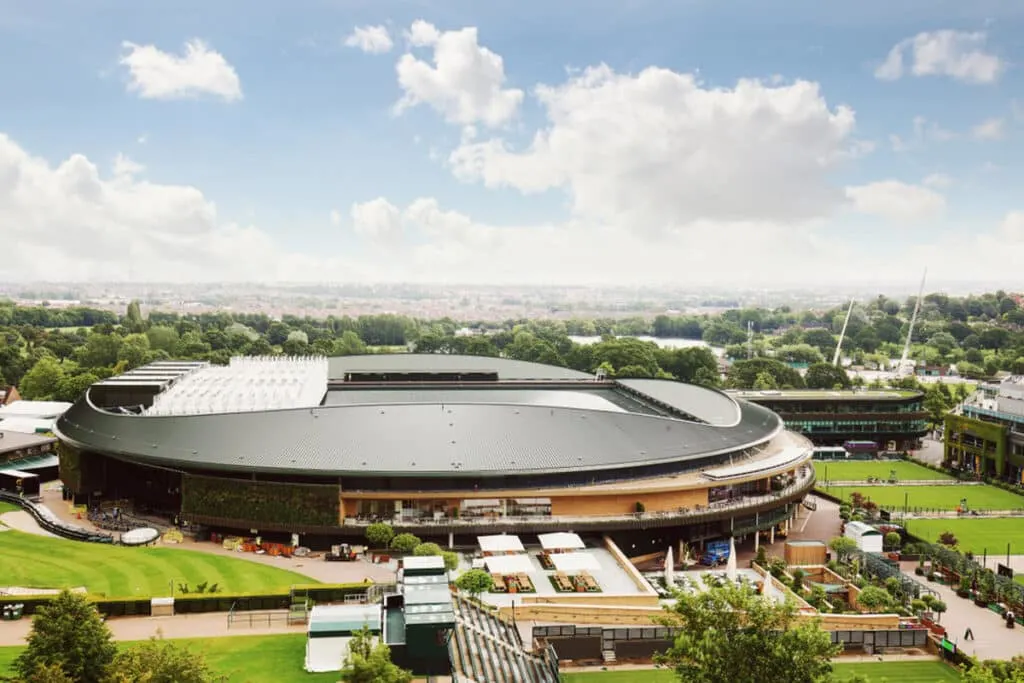 Wimbledon tennis stadium