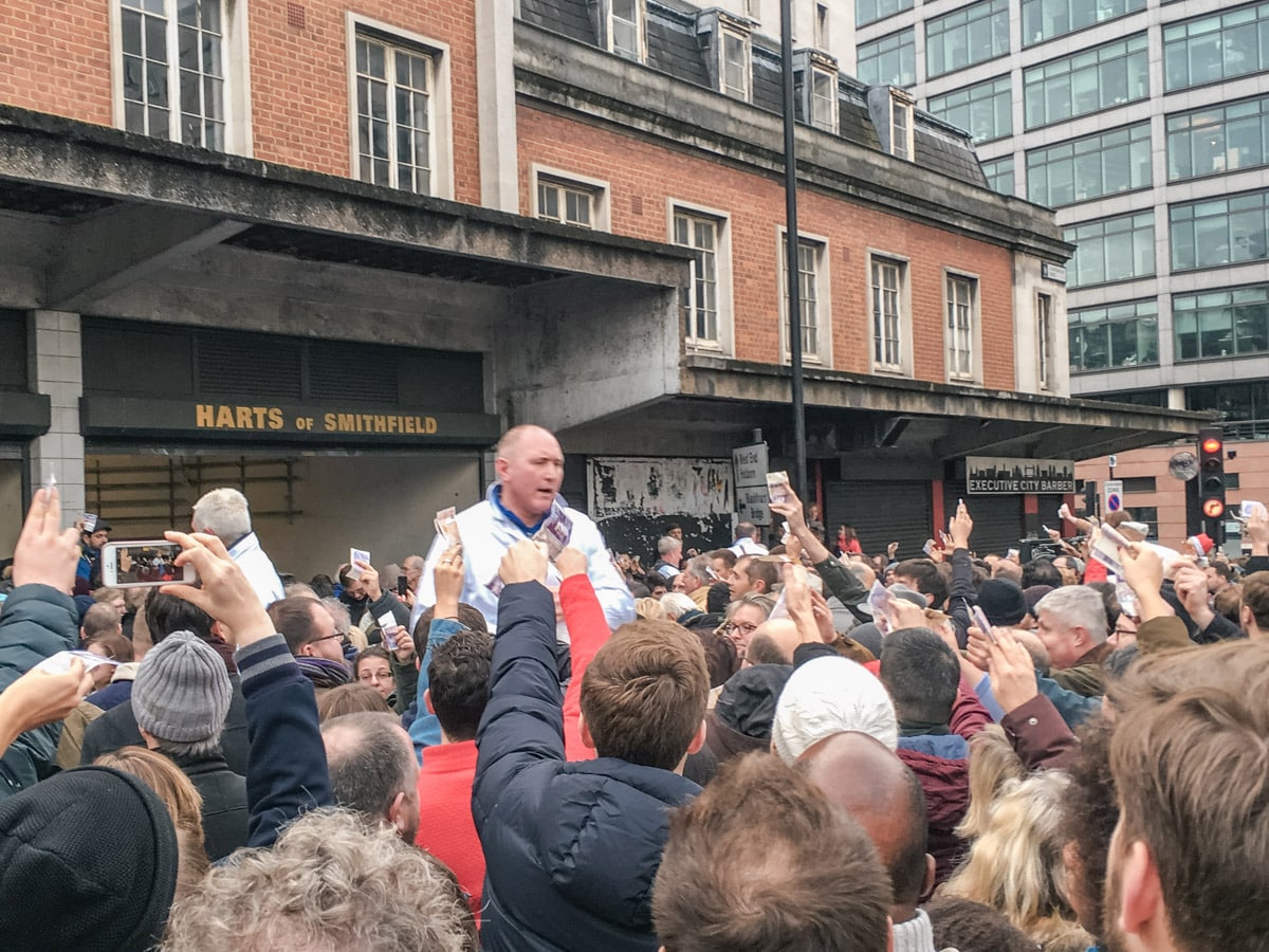 Smithfield Market’s Meat Auction Returns for 2023 — London x London